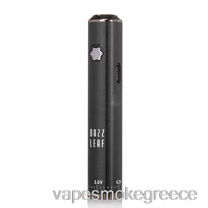 Vape Greece Dazzleaf Squarii Bottom Twist 510 μπαταρία μαύρο